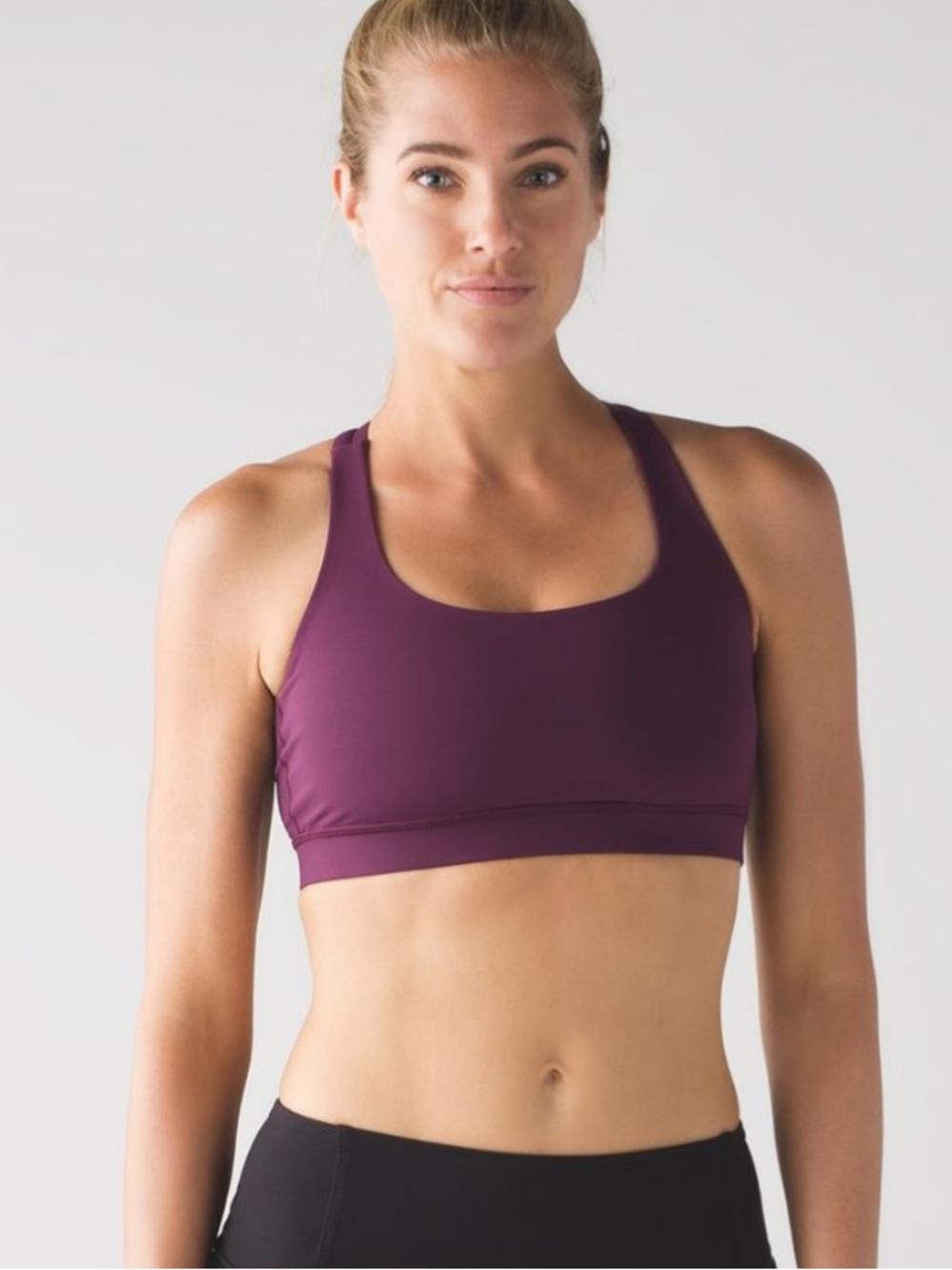 Lululemon Women's Plum Energy Bra - Stretch Support